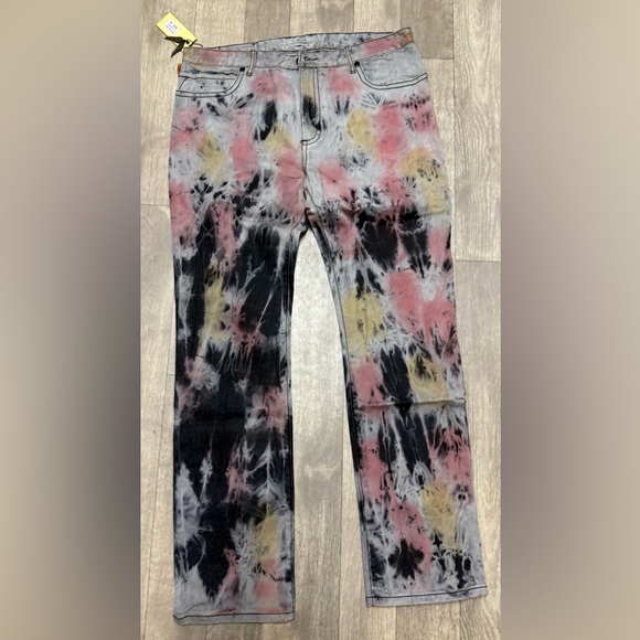 Tie-Dye Denim Jeans - Picture 1 of 3